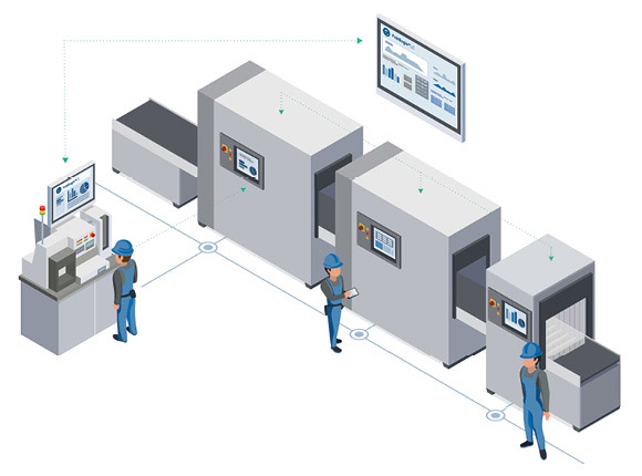 Grafik Liniensteuerung in Fabrik