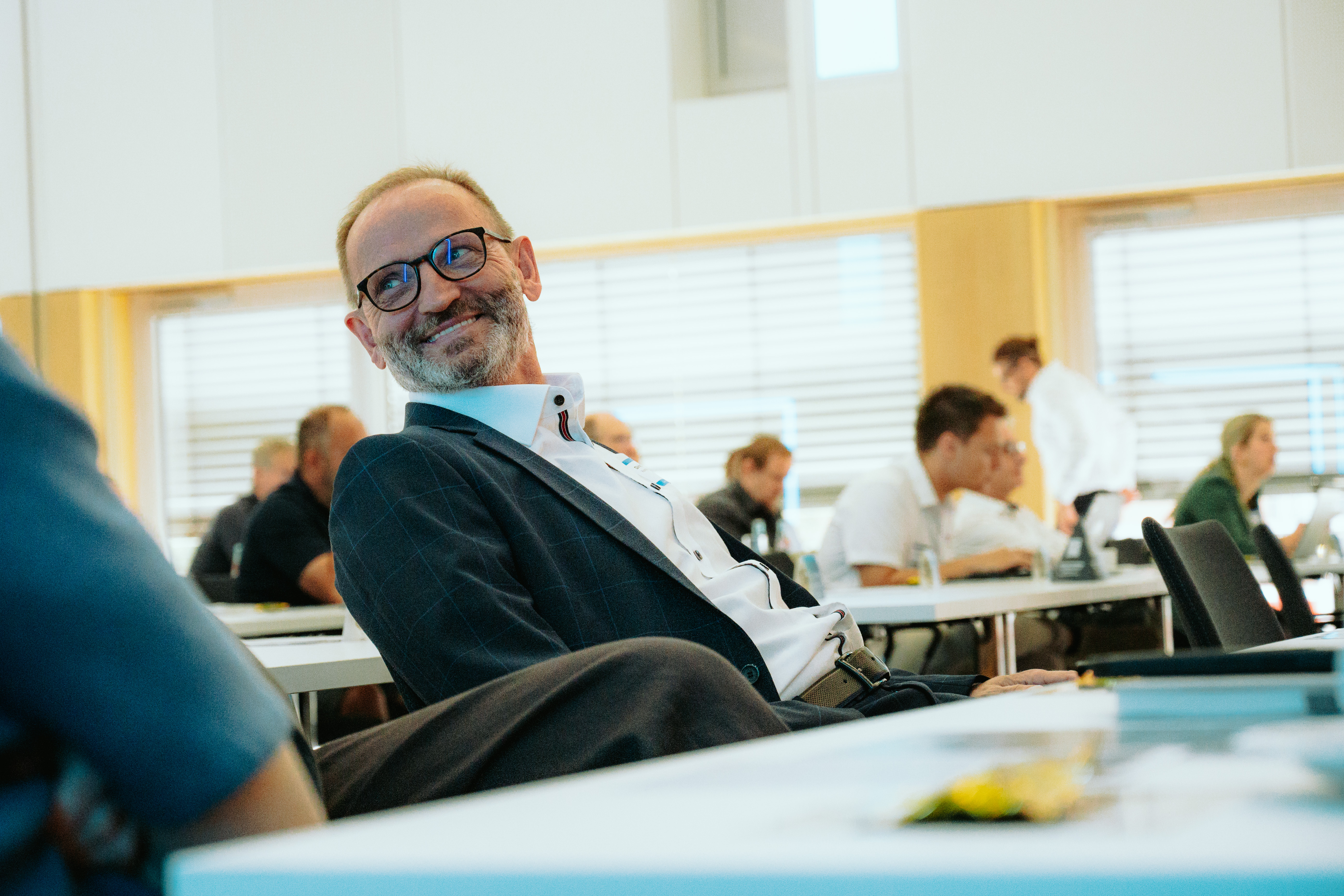 Menschen auf der 25. User Conference
