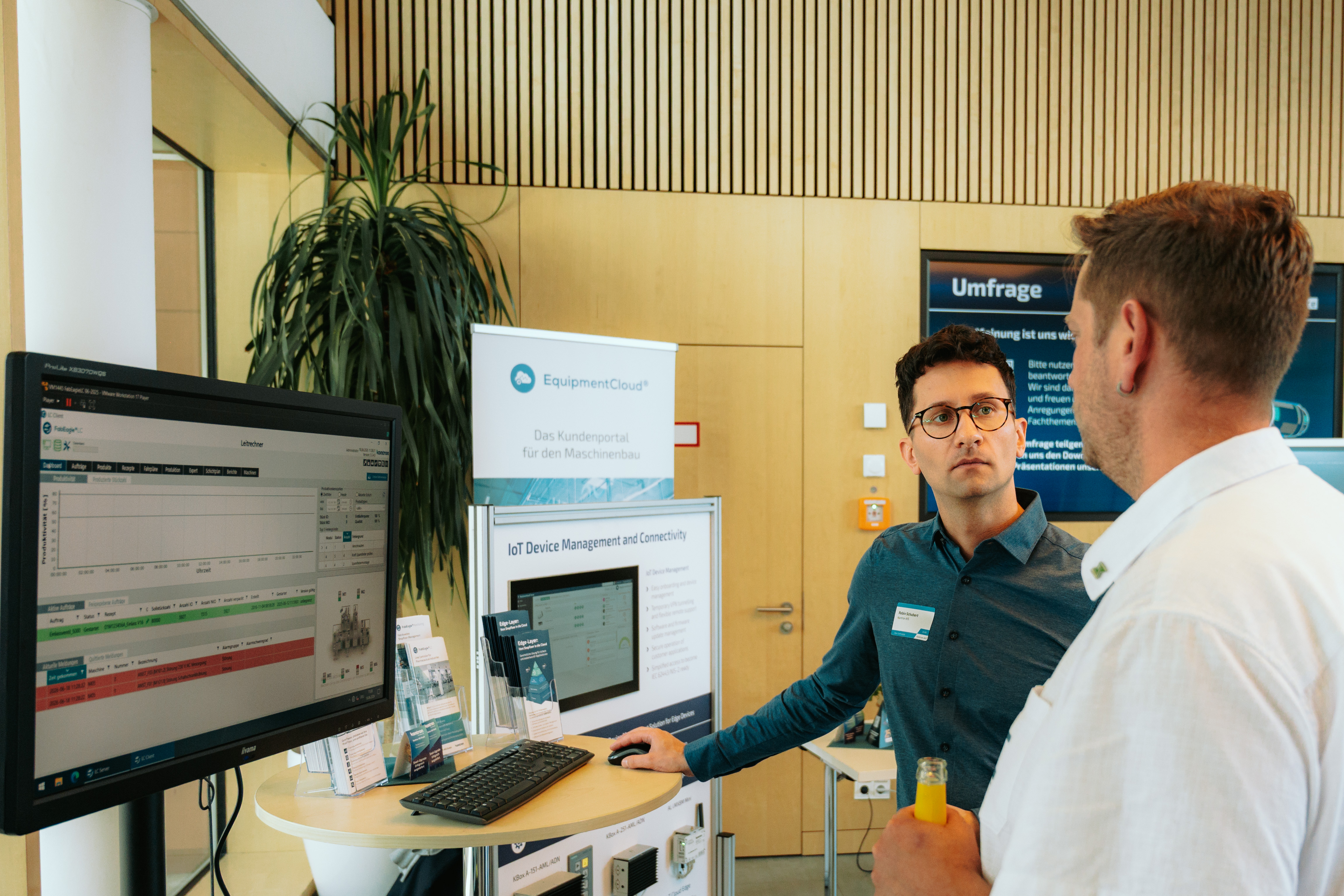 Menschen auf der 25. User Conference