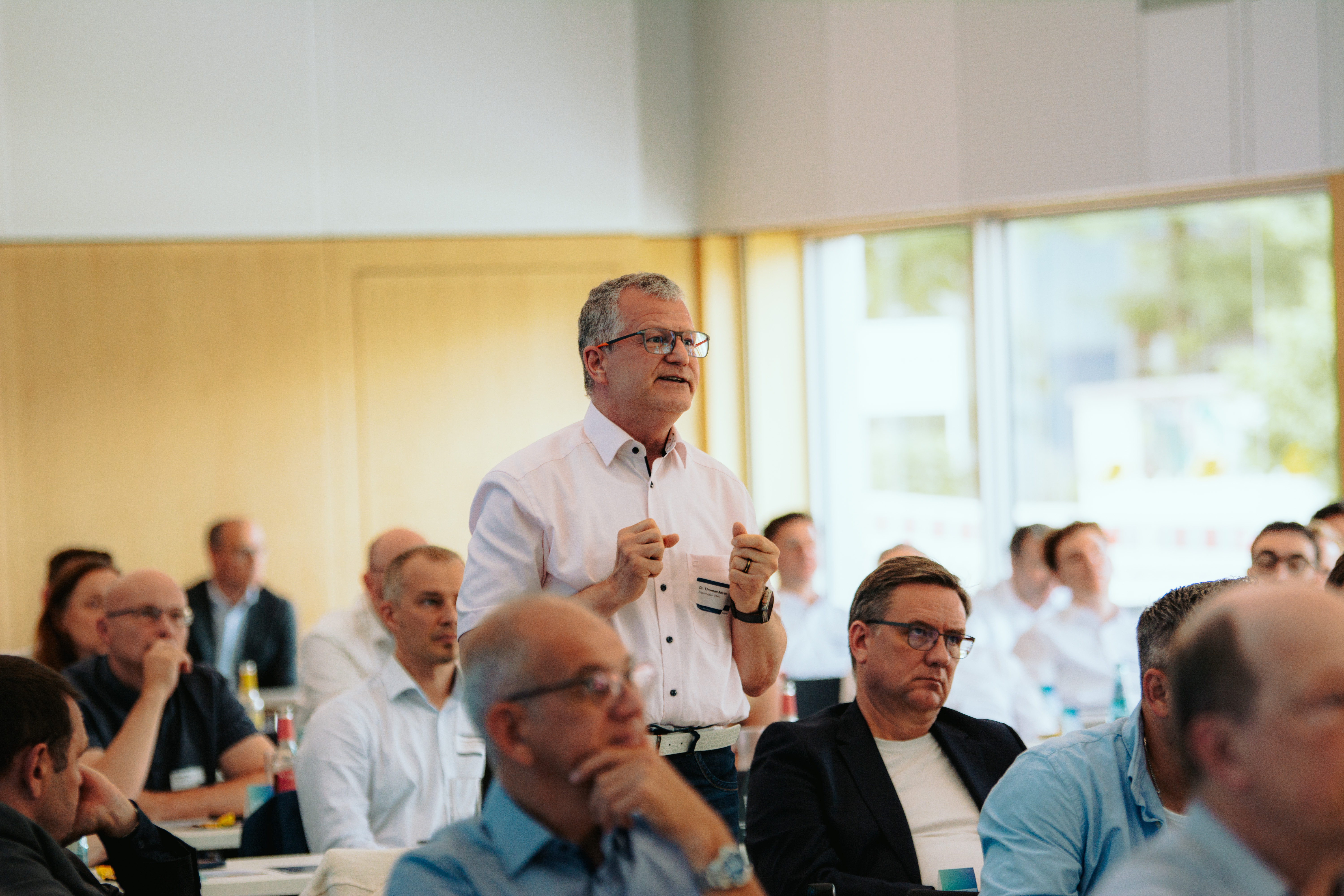 Menschen auf der 25. User Conference