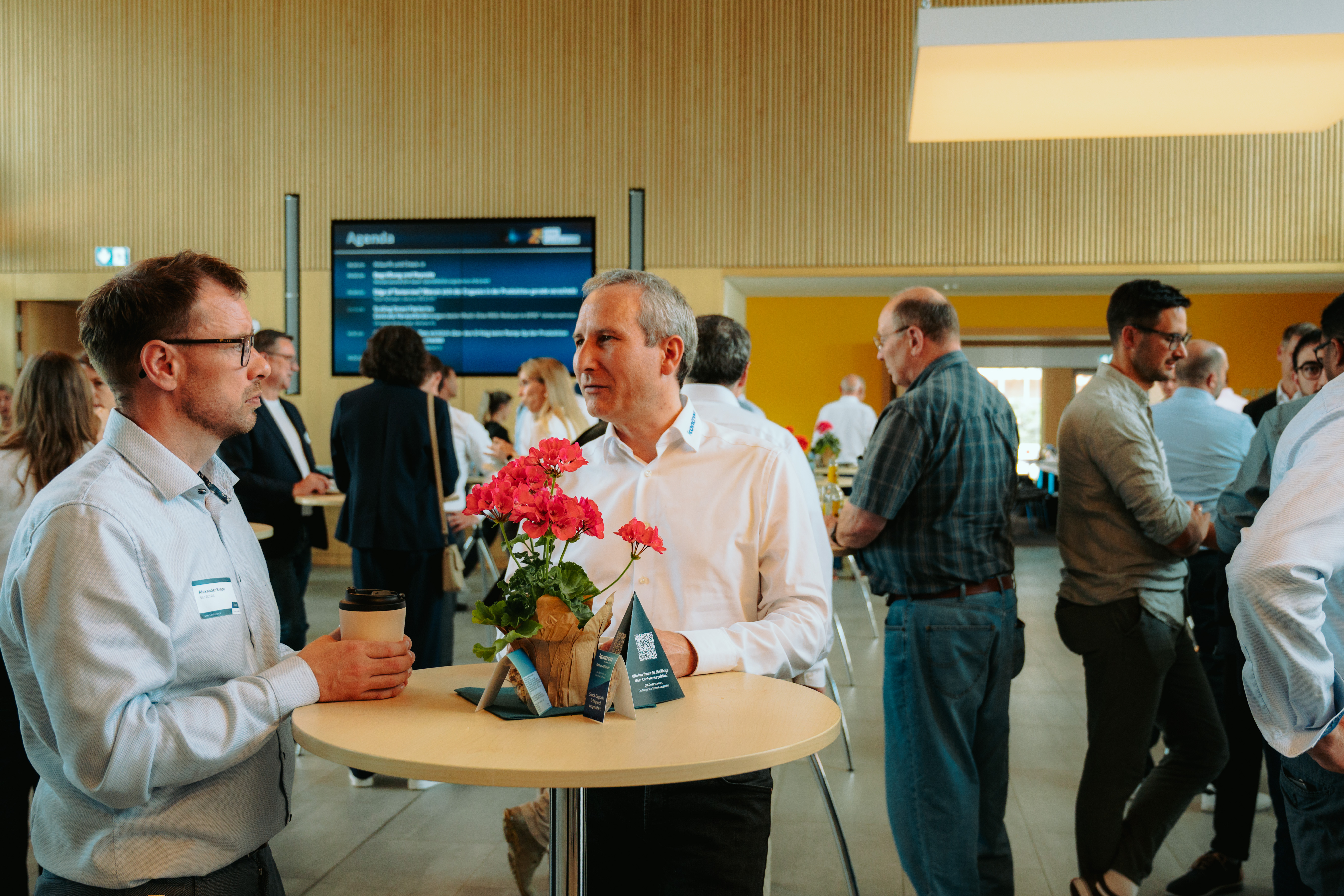 Menschen auf der 25. User Conference