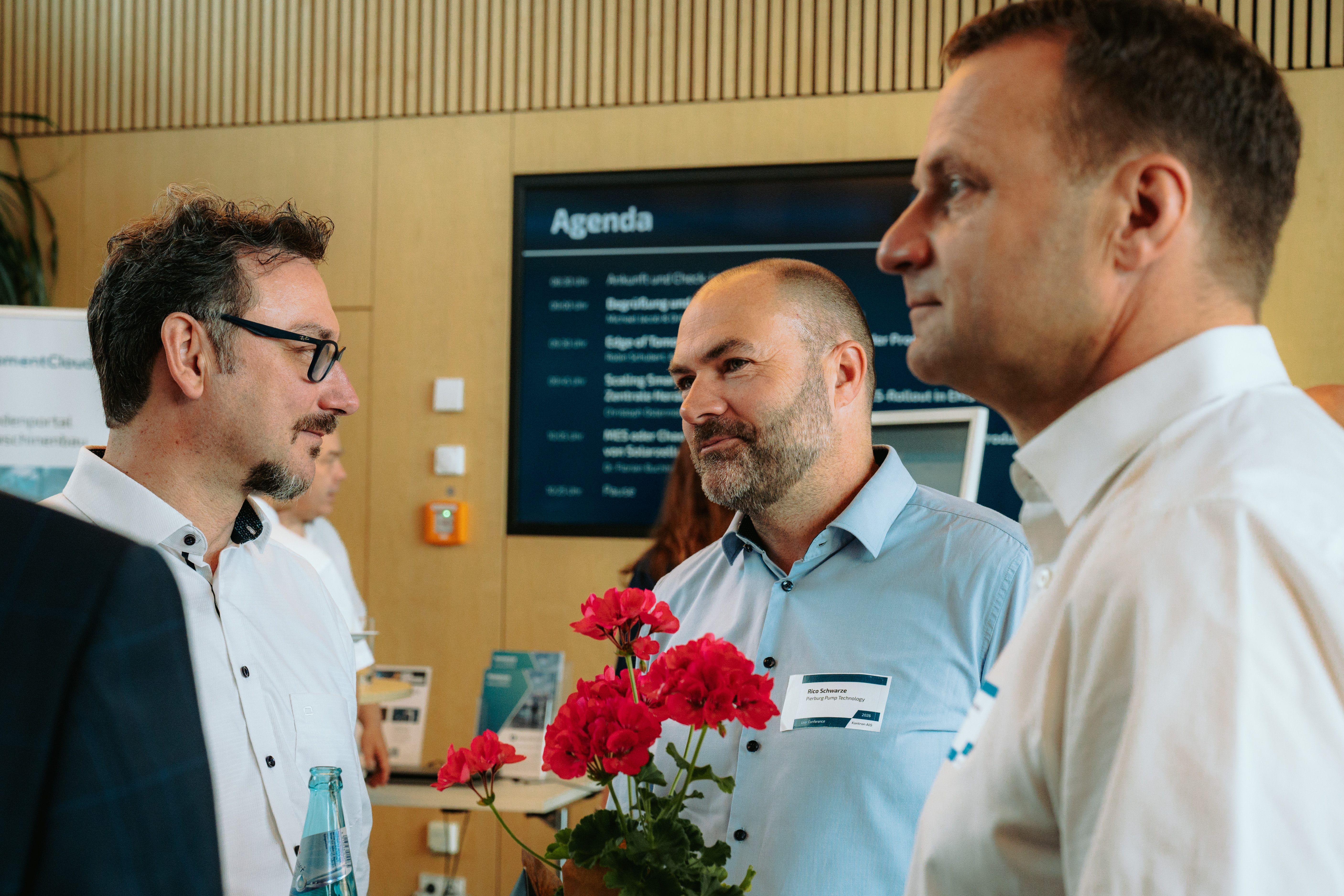 Menschen auf der 25. User Conference