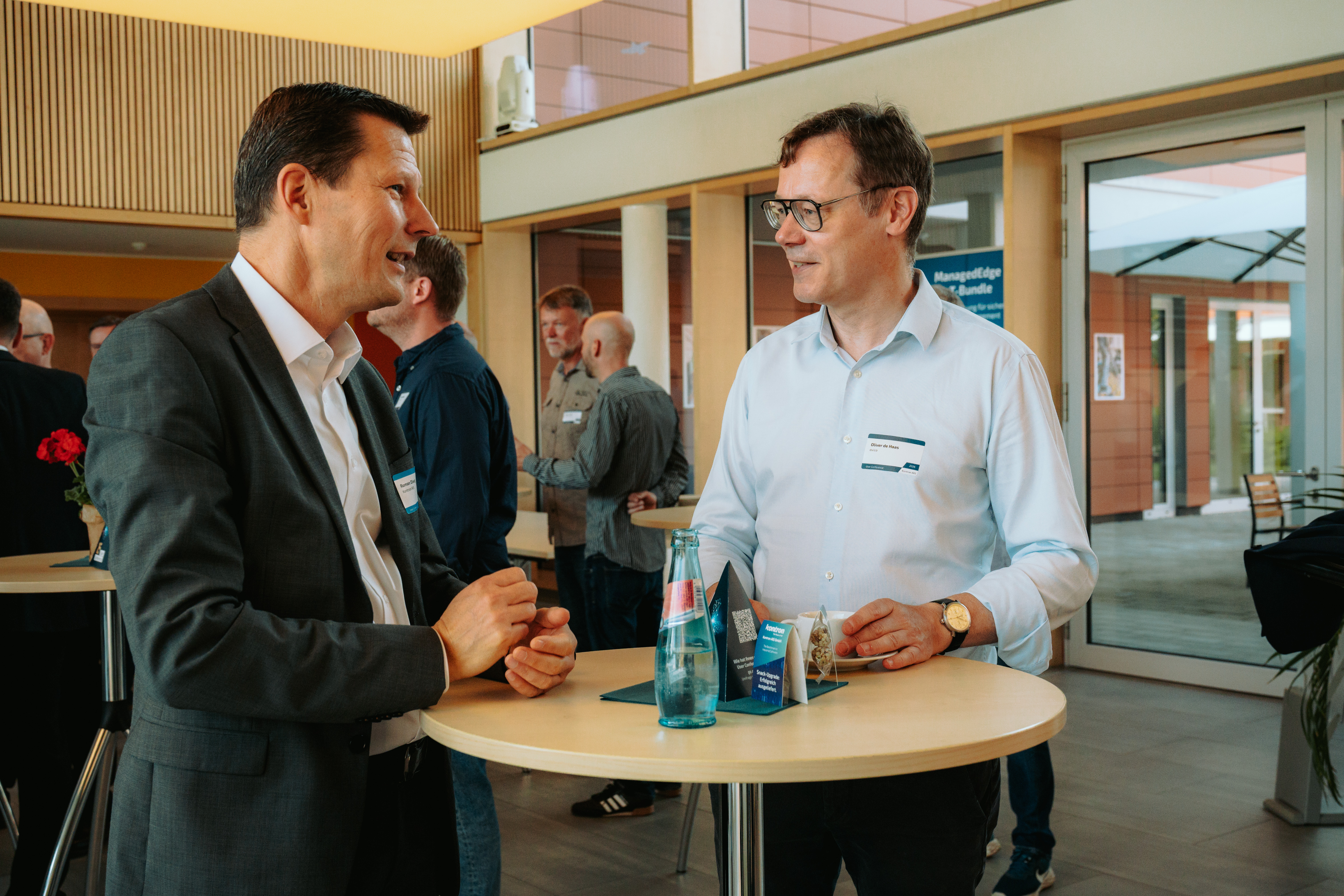 Menschen auf der 25. User Conference