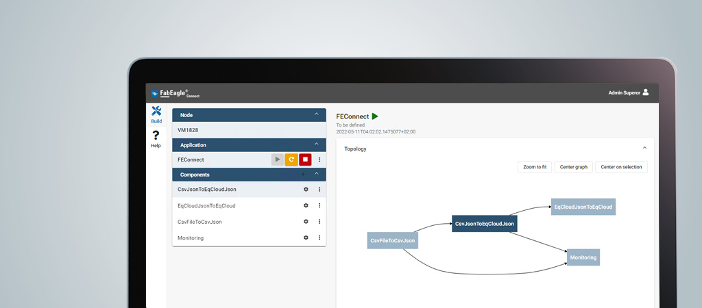 FabEagle Connect user interface