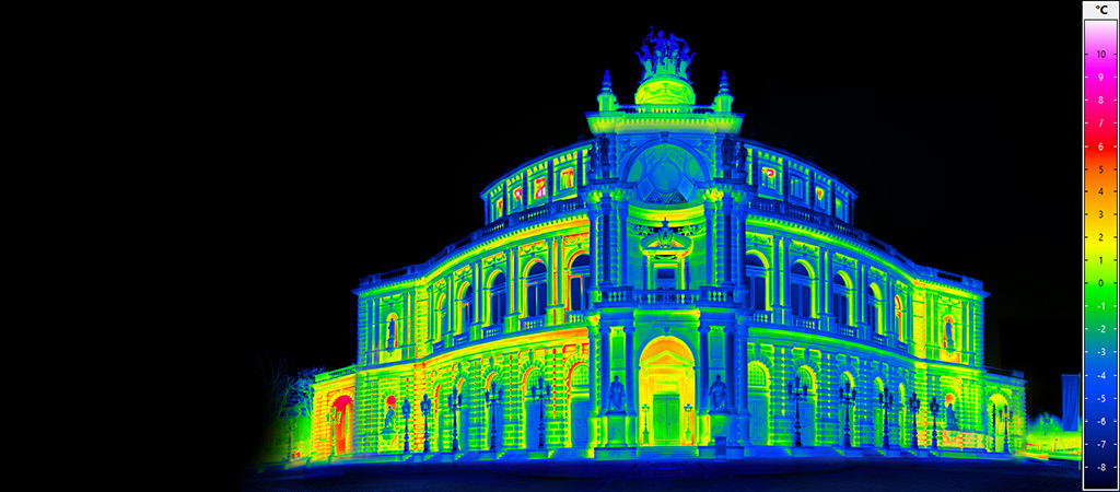 Spektroskopieaufnahme Semperoper Dresden